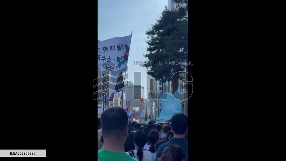 South Korea: Thousands Join 2024 Pride Parade In Seoul