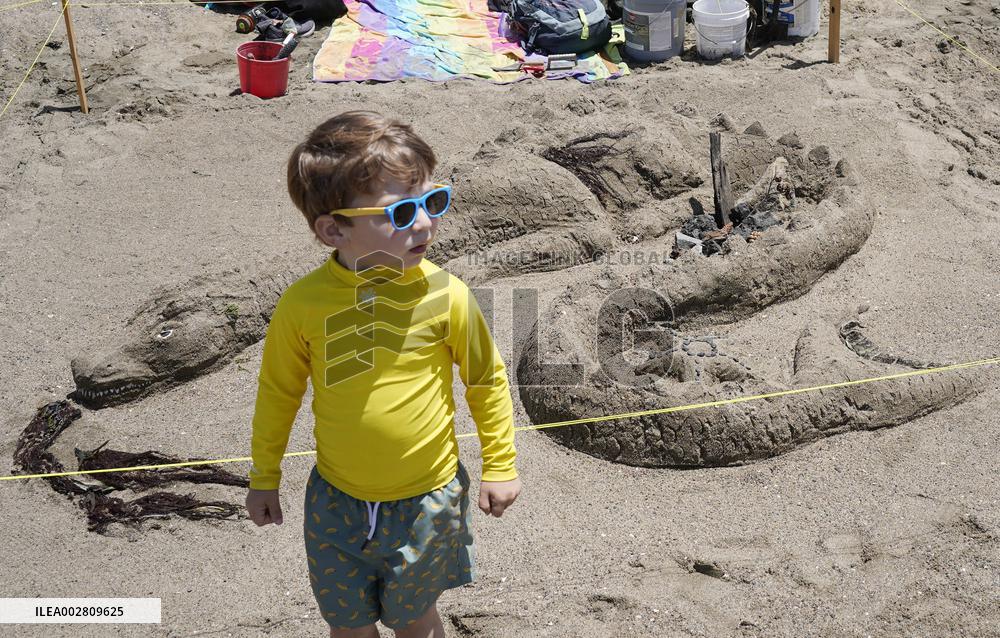 U.S.-SAN FRANCISCO-SANDCASTLE-COMPETITION