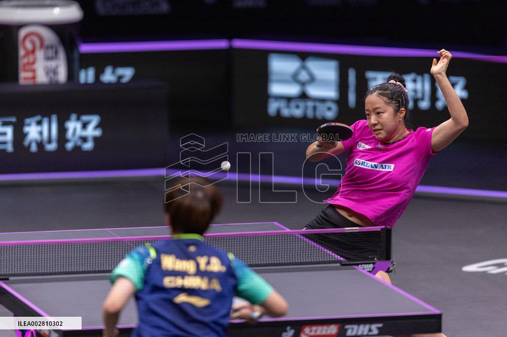 (SP)CHINA-CHONGQING-TABLE TENNIS-WTT CHAMPIONS-WOMEN'S SINGLES (CN)