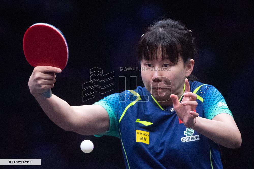 (SP)CHINA-CHONGQING-TABLE TENNIS-WTT CHAMPIONS-WOMEN'S SINGLES (CN)
