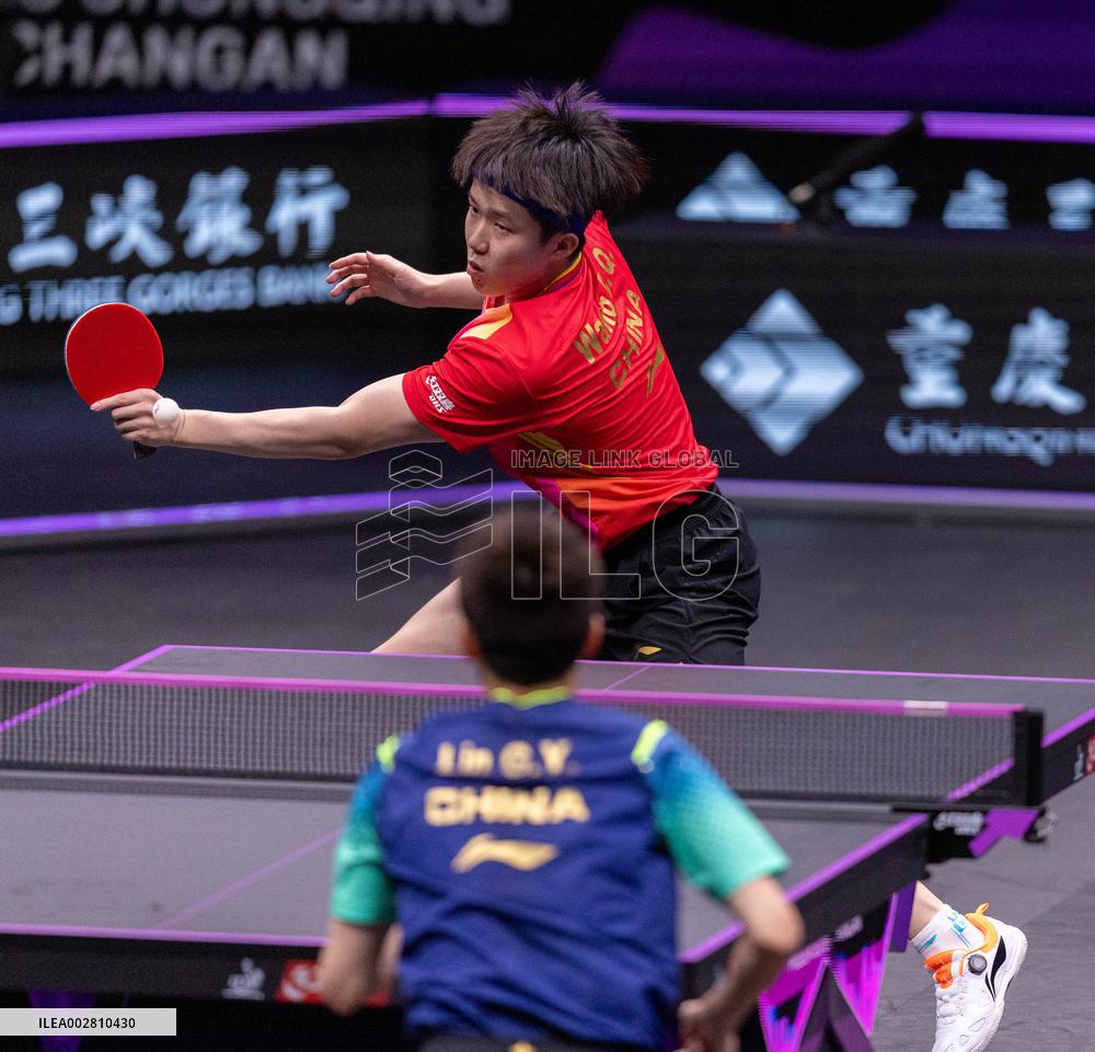 (SP)CHINA-CHONGQING-TABLE TENNIS-WTT CHAMPIONS-MEN'S SINGLES (CN)