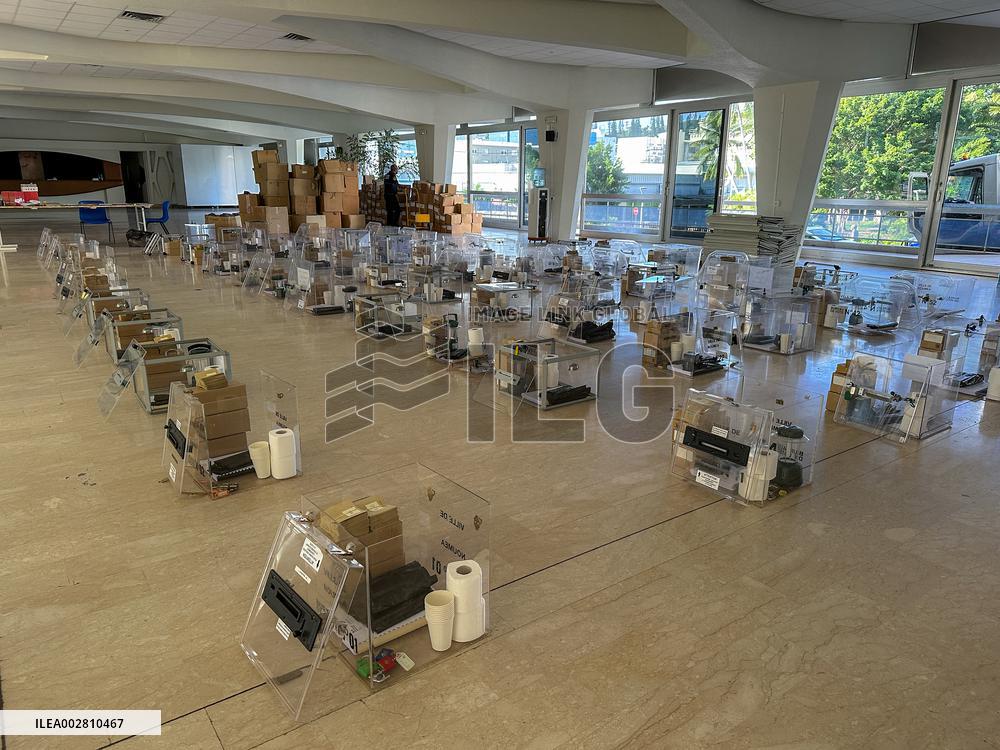 Nouméa - Preparations for the European elections