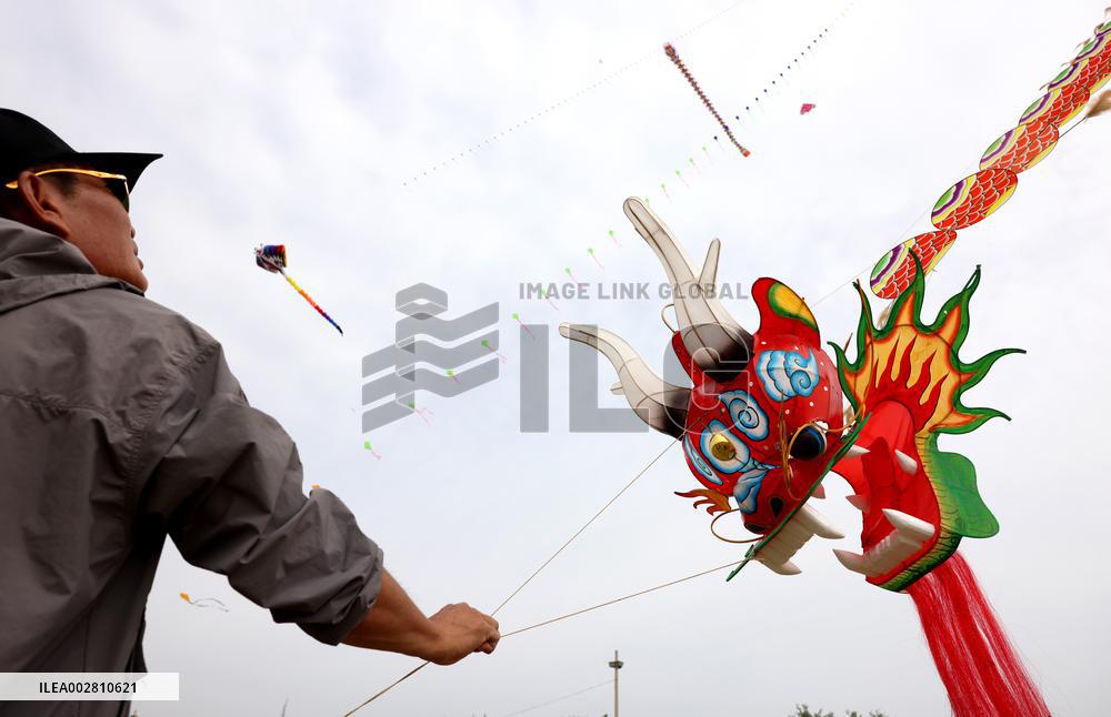 First Shandong Provincial Open Kite Competition in Zaozhuang