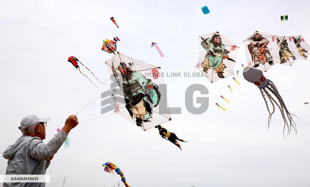 First Shandong Provincial Open Kite Competition in Zaozhuang