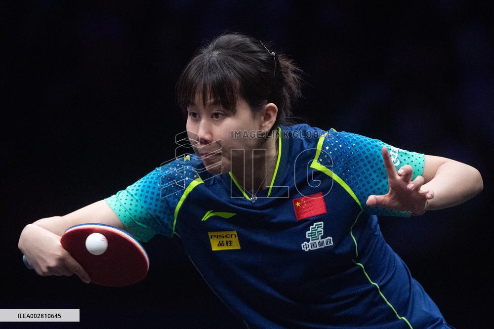 (SP)CHINA-CHONGQING-TABLE TENNIS-WTT CHAMPIONS-WOMEN'S SINGLES (CN)