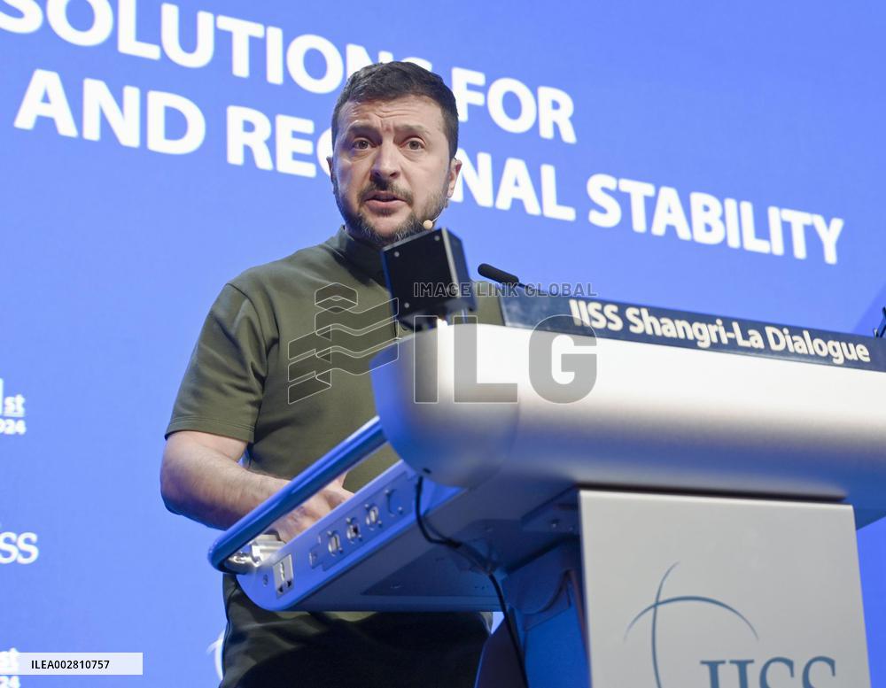 Zelenskyy addresses Asia Security Summit in Singapore