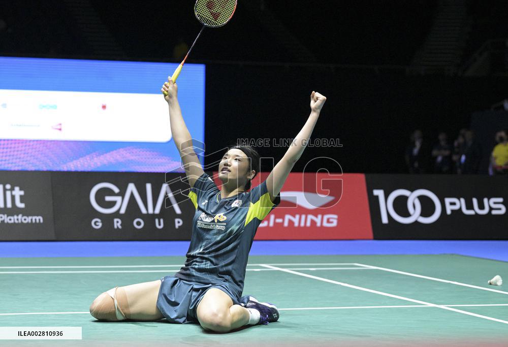 (SP)SINGAPORE-BADMINTON OPEN-WOMEN'S SINGLES-FINAL