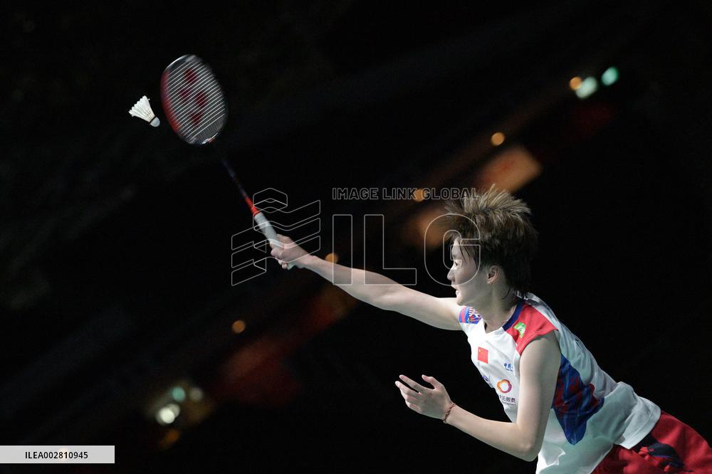 (SP)SINGAPORE-BADMINTON OPEN-WOMEN'S SINGLES-FINAL