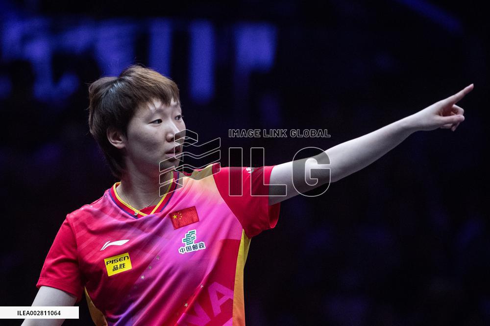 (SP)CHINA-CHONGQING-TABLE TENNIS-WTT CHAMPIONS-WOMEN'S SINGLES (CN)