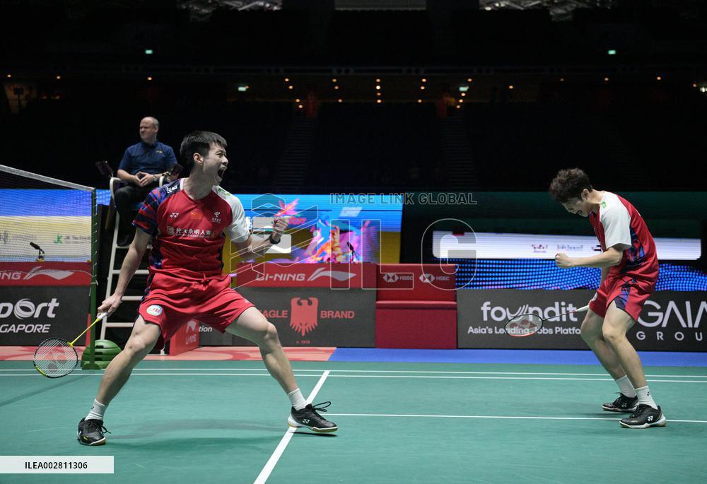 (SP)SINGAPORE-BADMINTON OPEN-MEN'S DOUBLES-FINAL