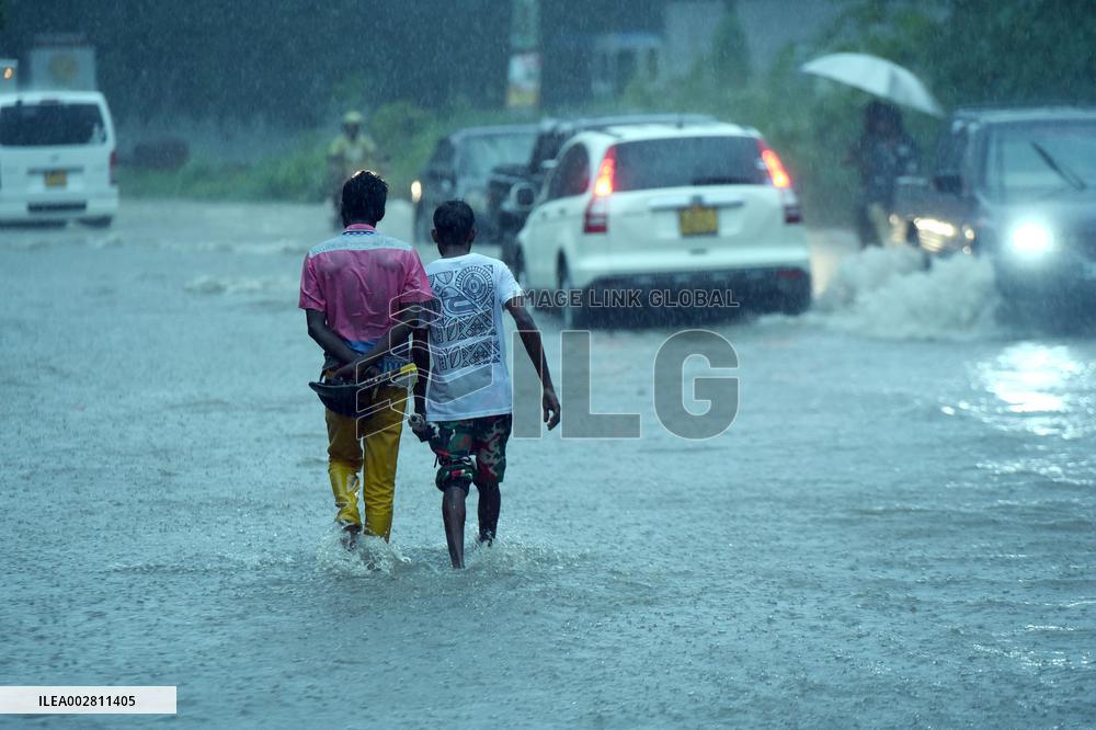 SRI LANKA-KELANIYA-FLOOD ALERT