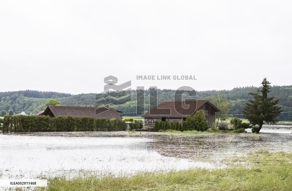 (SpotNews)GERMANY-SOUTHERN STATES-FLOOD