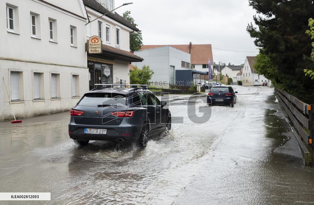 (SpotNews)GERMANY-SOUTHERN STATES-FLOOD