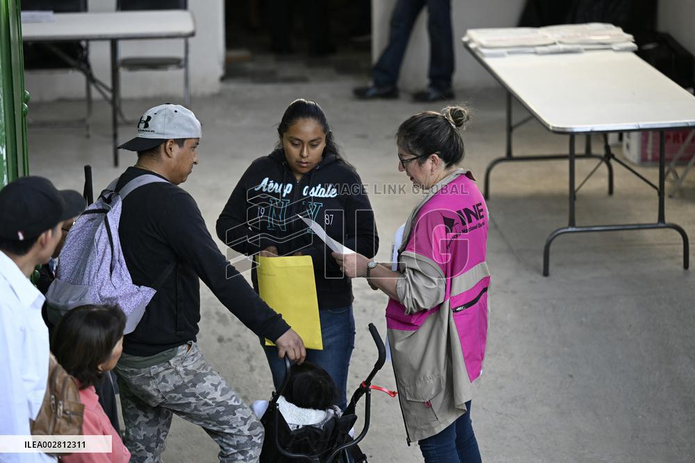 MEXICO-MEXICO CITY-GENERAL ELECTIONS