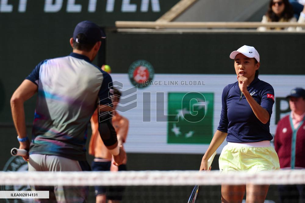 (SP)FRANCE-PARIS-TENNIS-FRENCH OPEN-MIXED DOUBLES