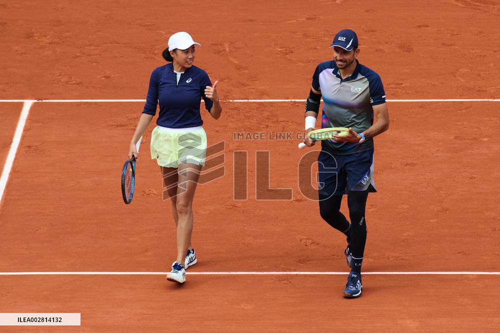 (SP)FRANCE-PARIS-TENNIS-FRENCH OPEN-MIXED DOUBLES
