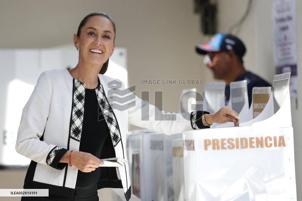 MEXICO-MEXICO CITY-GENERAL ELECTIONS-PRESIDENTIAL CANDIDATES