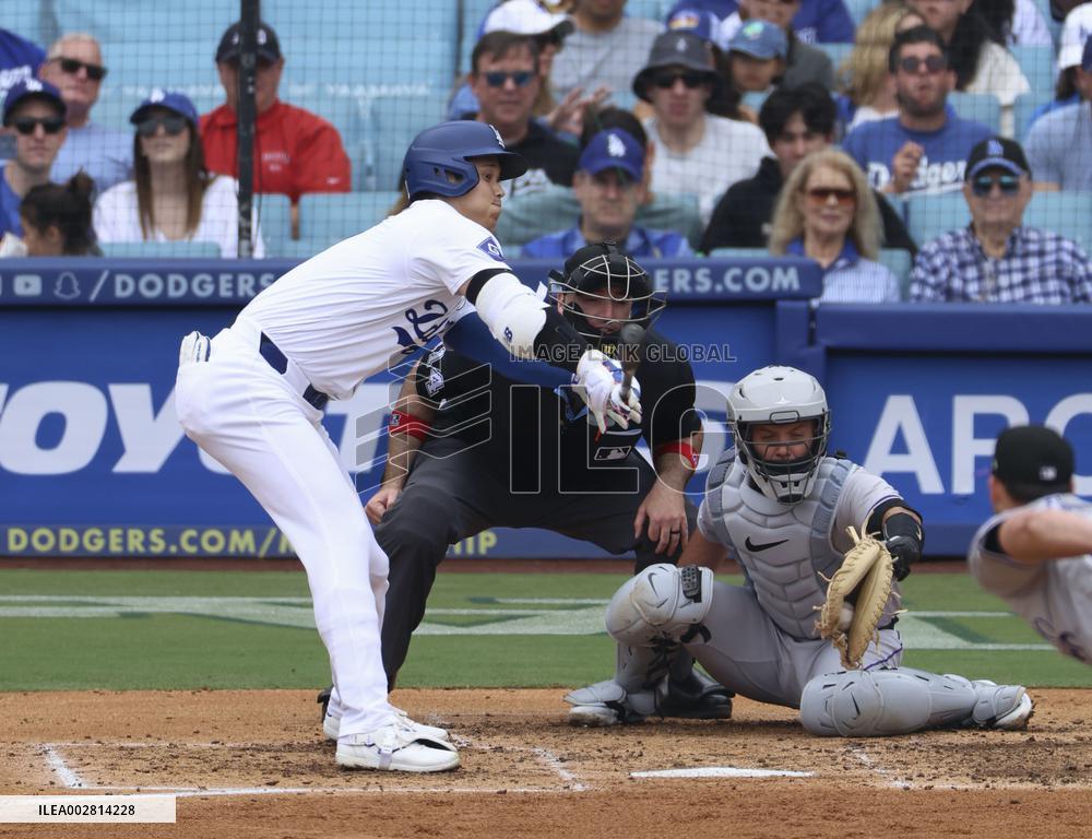 Baseball: Rockies vs. Dodgers