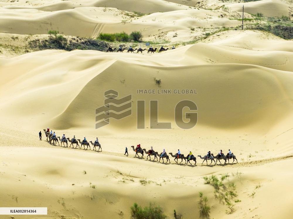 Kubuqi Desert in Ordos