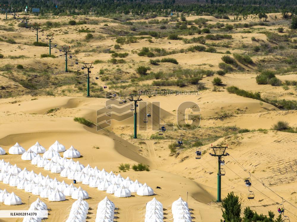Kubuqi Desert in Ordos