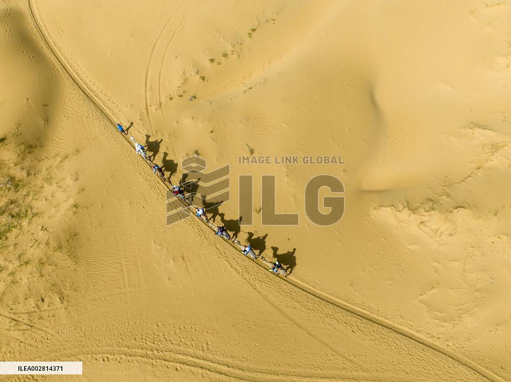 Kubuqi Desert in Ordos