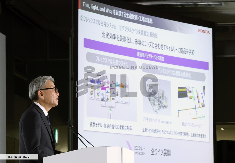 Honda Motor Co., Ltd. 2024 business update press conference