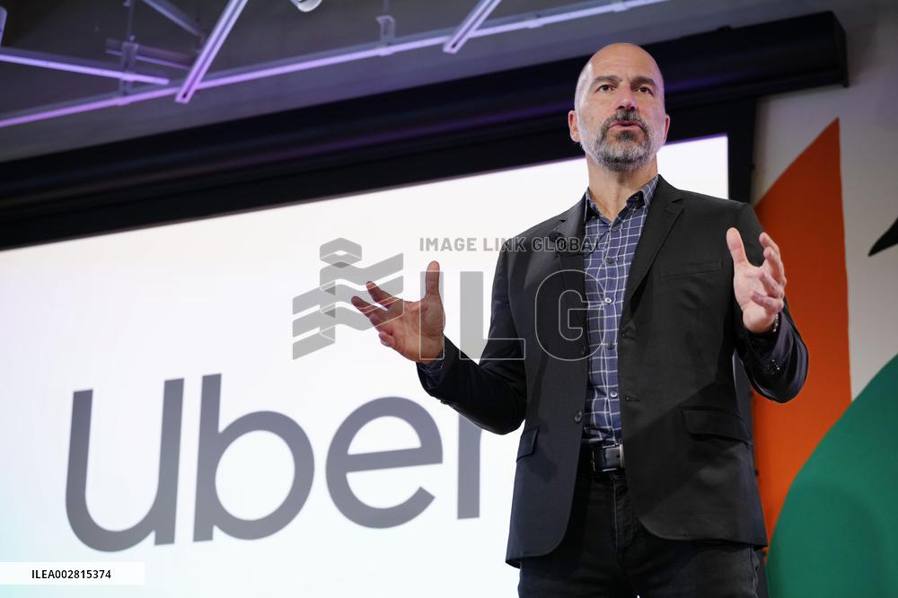 Uber Technologies CEO Dara Khosrowshahi