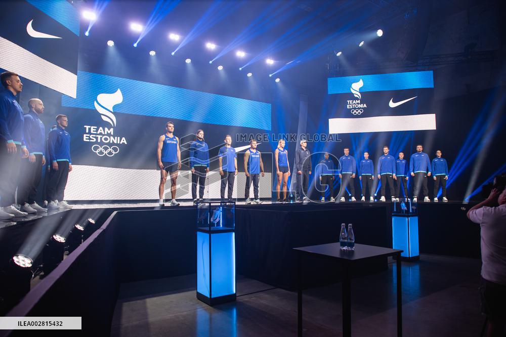 Team Estonia Paris Olympic competition wear