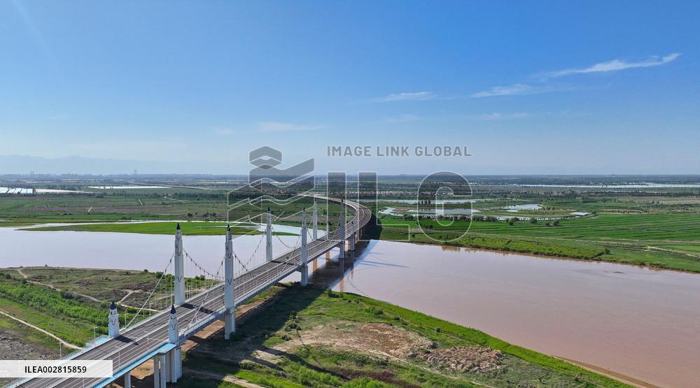 (VistaNingxia)CHINA-NINGXIA-YELLOW RIVER-SCENERY (CN)?