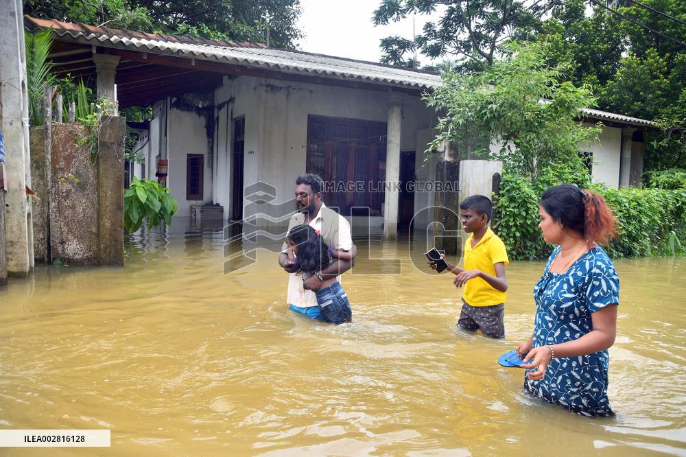 SRI LANKA-COLOMBO-FLOOD