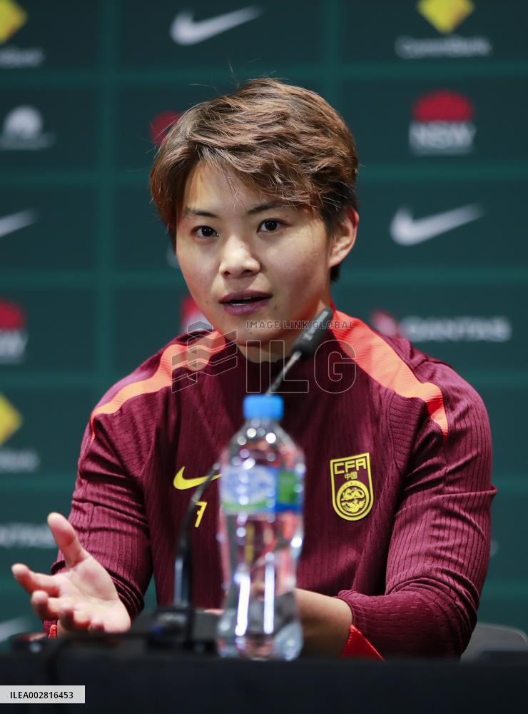 (SP)AUSTRALIA-SYDNEY-FOOTBALL-FRIENDLY MATCH-AUS VS CHN