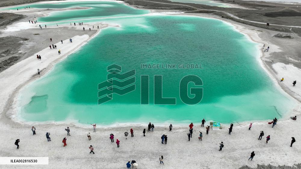 Dachaidan Jade Lake in Haixi
