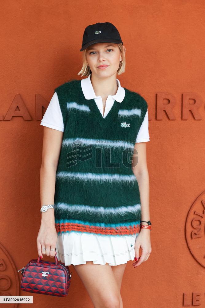Celebrities at Village During The 2024 French Open - Village Day Eight NB