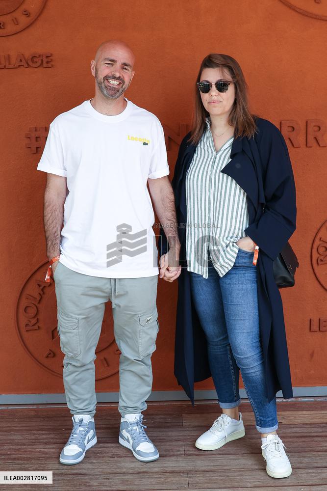 Celebrities at Village During The 2024 French Open - Village Day Eight NB