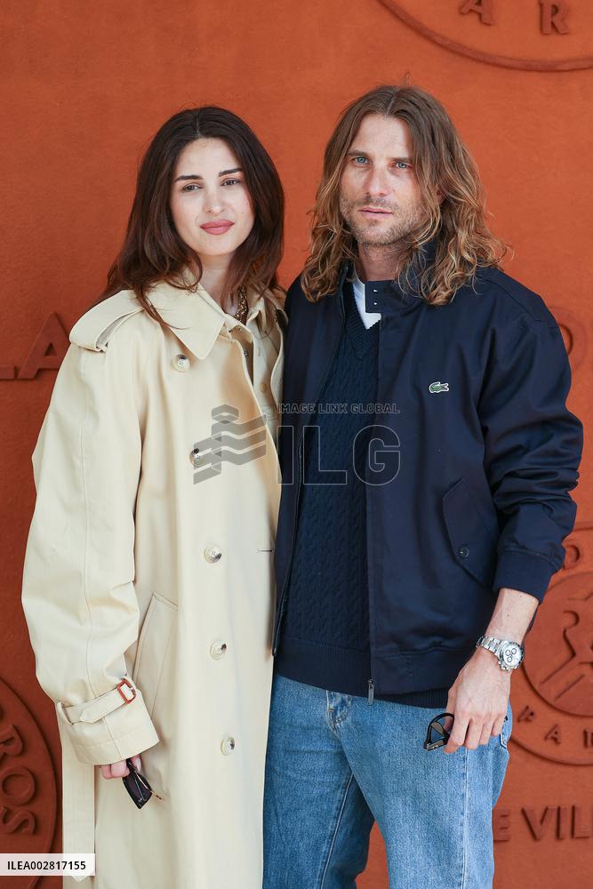 Celebrities at Village During The 2024 French Open - Village Day Eight NB