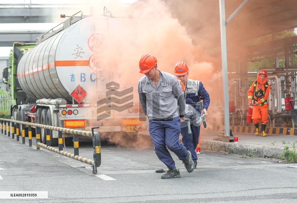 An Emergency Drill in Huzhou