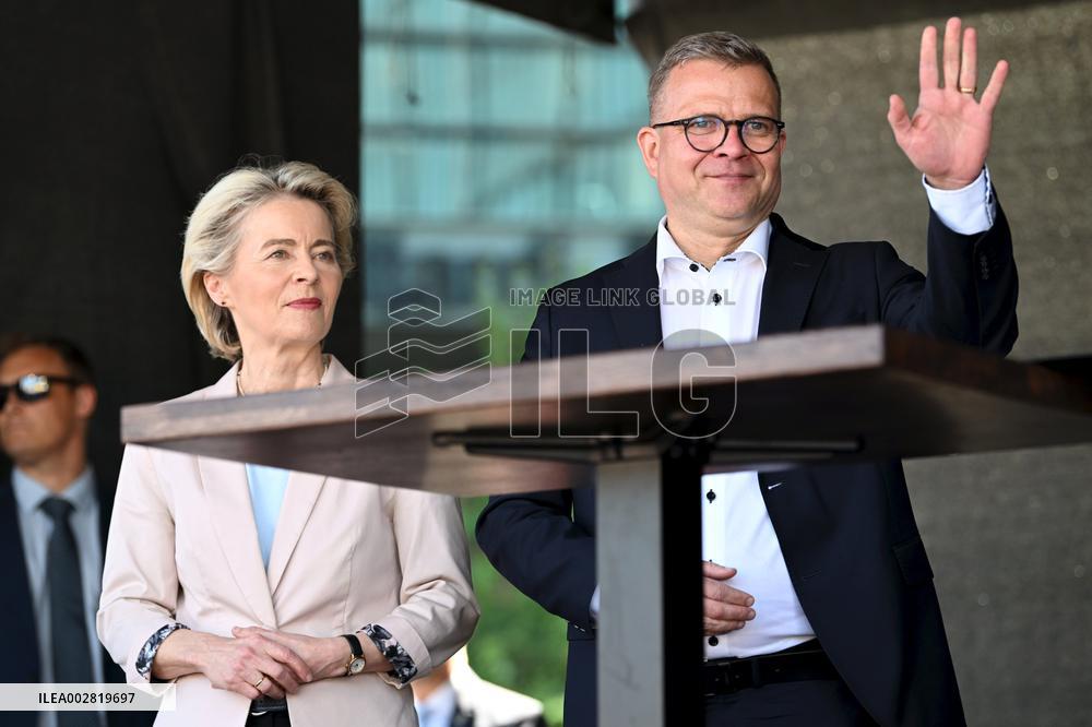 Ursula von der Leyen visits Finland