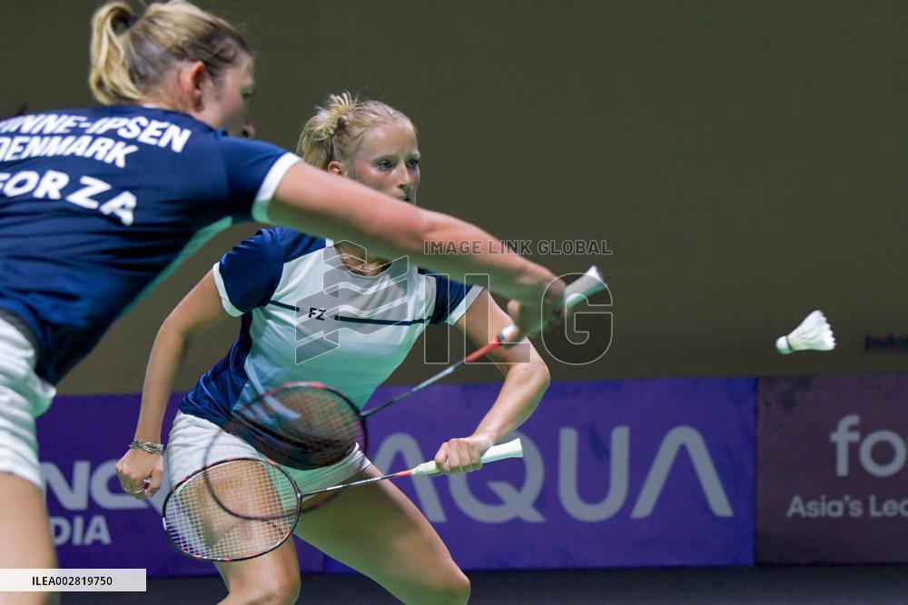 (SP)INDONESIA-JAKARTA-BADMINTON-INDONESIA OPEN-WOMEN'S DOUBLES-FIRST ROUND