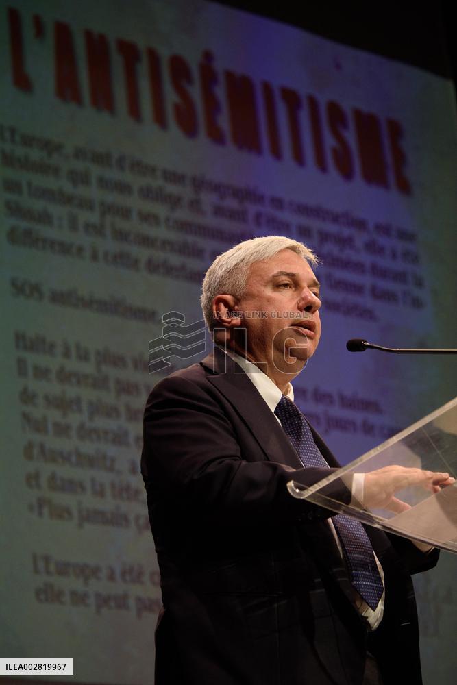 Evening Against The Rise Of Anti-Semitism In Europe - Paris