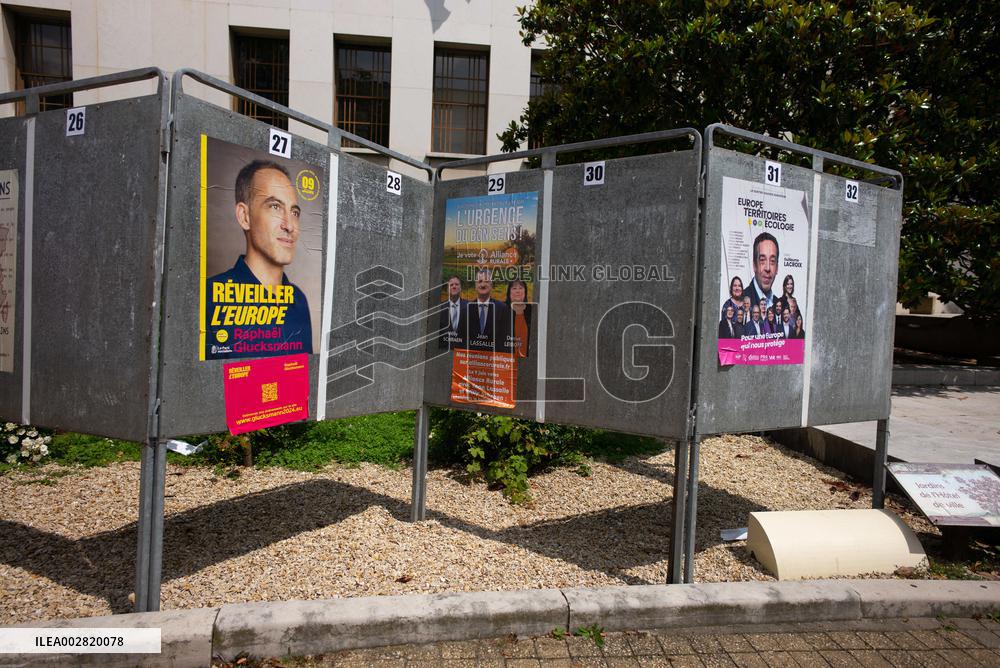 European Elections Posters - Paris
