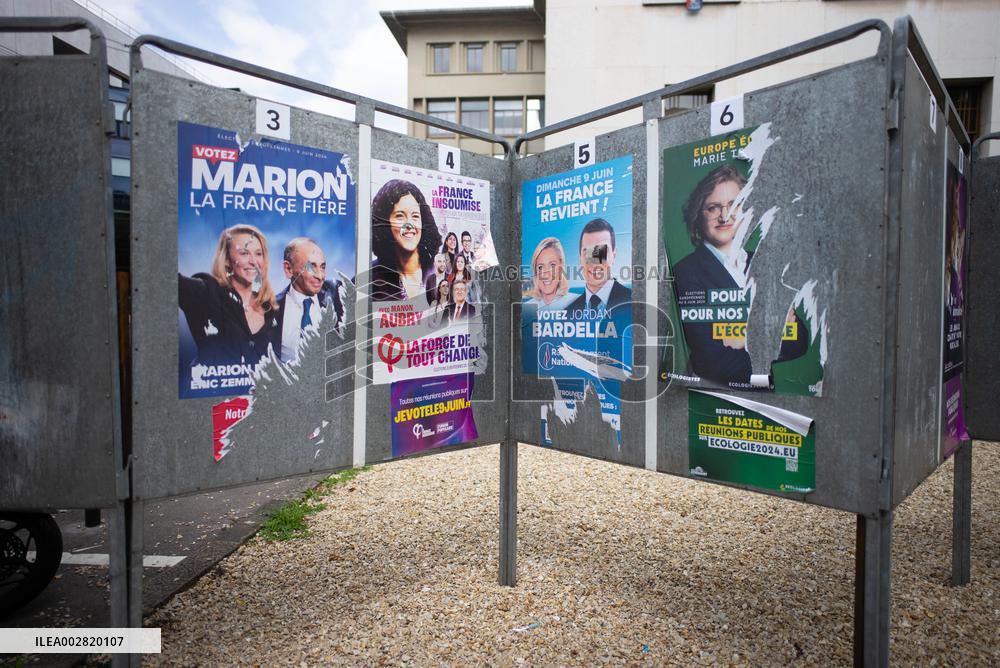 European Elections Posters - Paris