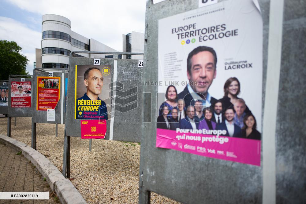 European Elections Posters - Paris