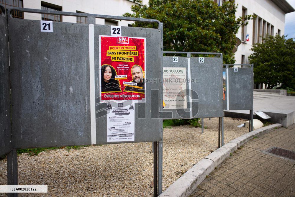 European Elections Posters - Paris