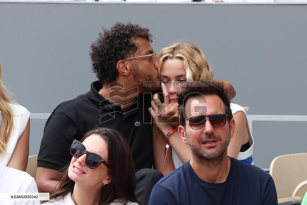 Celebrities In Stands During The 2024 French Open - Village Day Nine NB