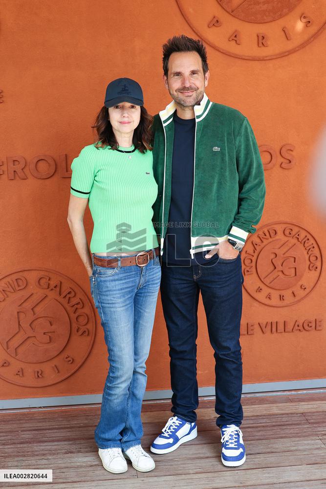 Celebrities At Village During The 2024 French Open - Village Day Nine NB