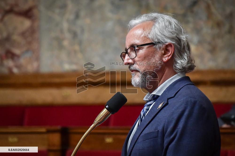 Questions to the government at the National Assembly in Paris FA