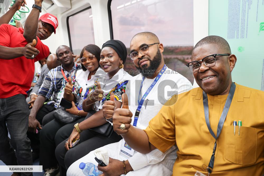 NIGERIA-ABUJA-CHINESE-BUILT METRO RAIL