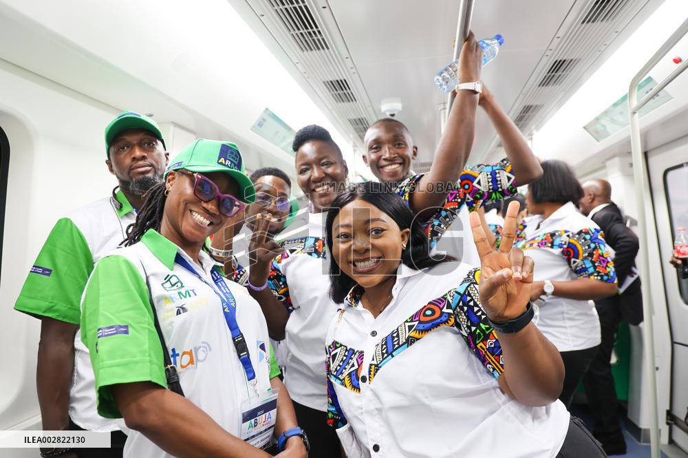NIGERIA-ABUJA-CHINESE-BUILT METRO RAIL