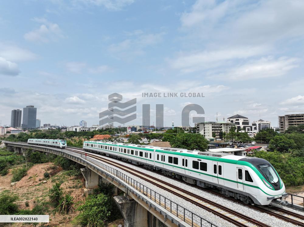 NIGERIA-ABUJA-CHINESE-BUILT METRO RAIL
