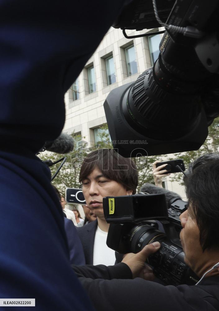 Ex-interpreter pleads guilty over theft of Ohtani's money